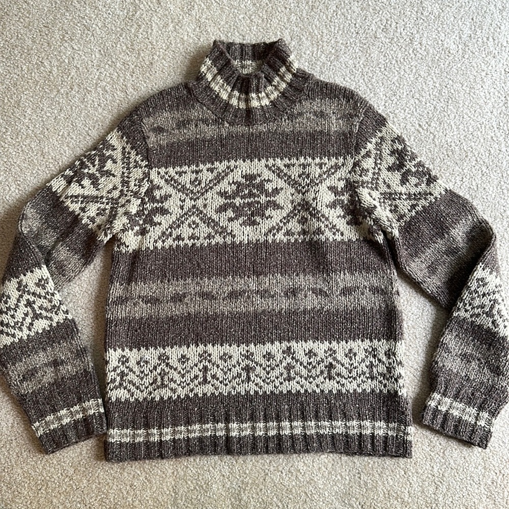 Ralph Lauren brown/beige sweater.